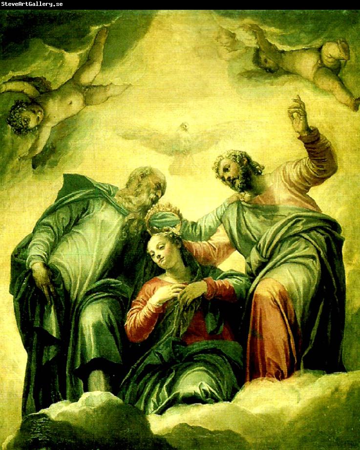 Paolo  Veronese coronation of the virgin